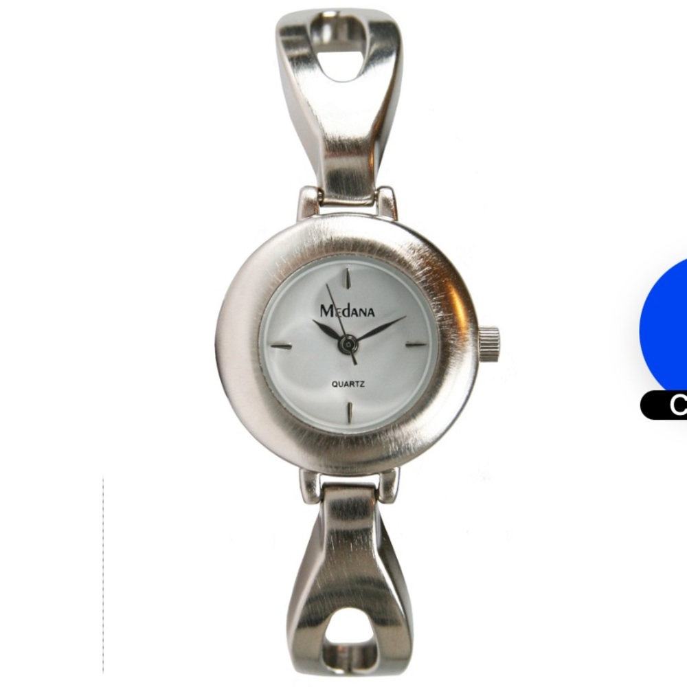 Silver Classic Dress Watches with Stainless Steel Bands